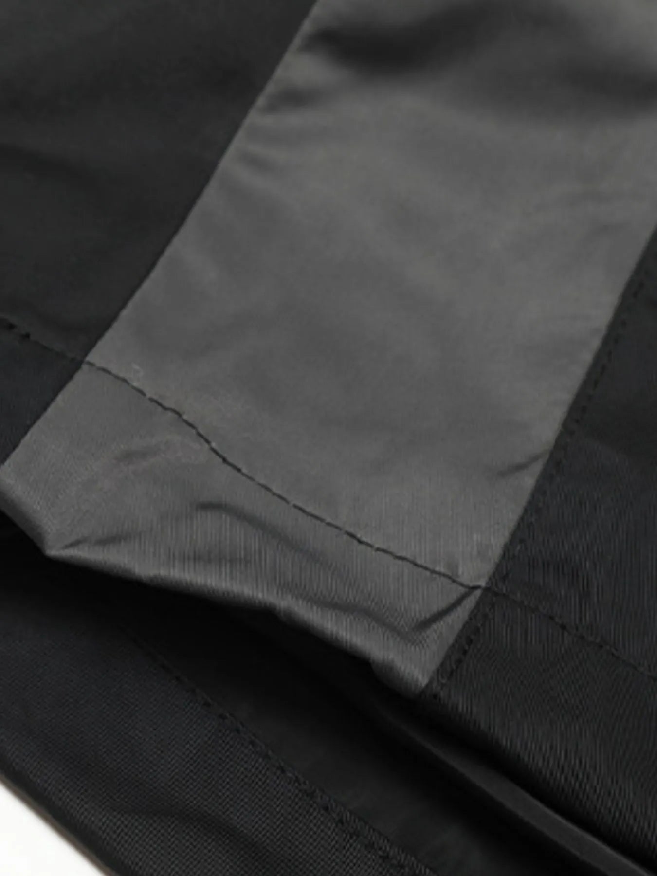 Men's Letter Zip Up Hooded Windbreaker Jacket - Image 5