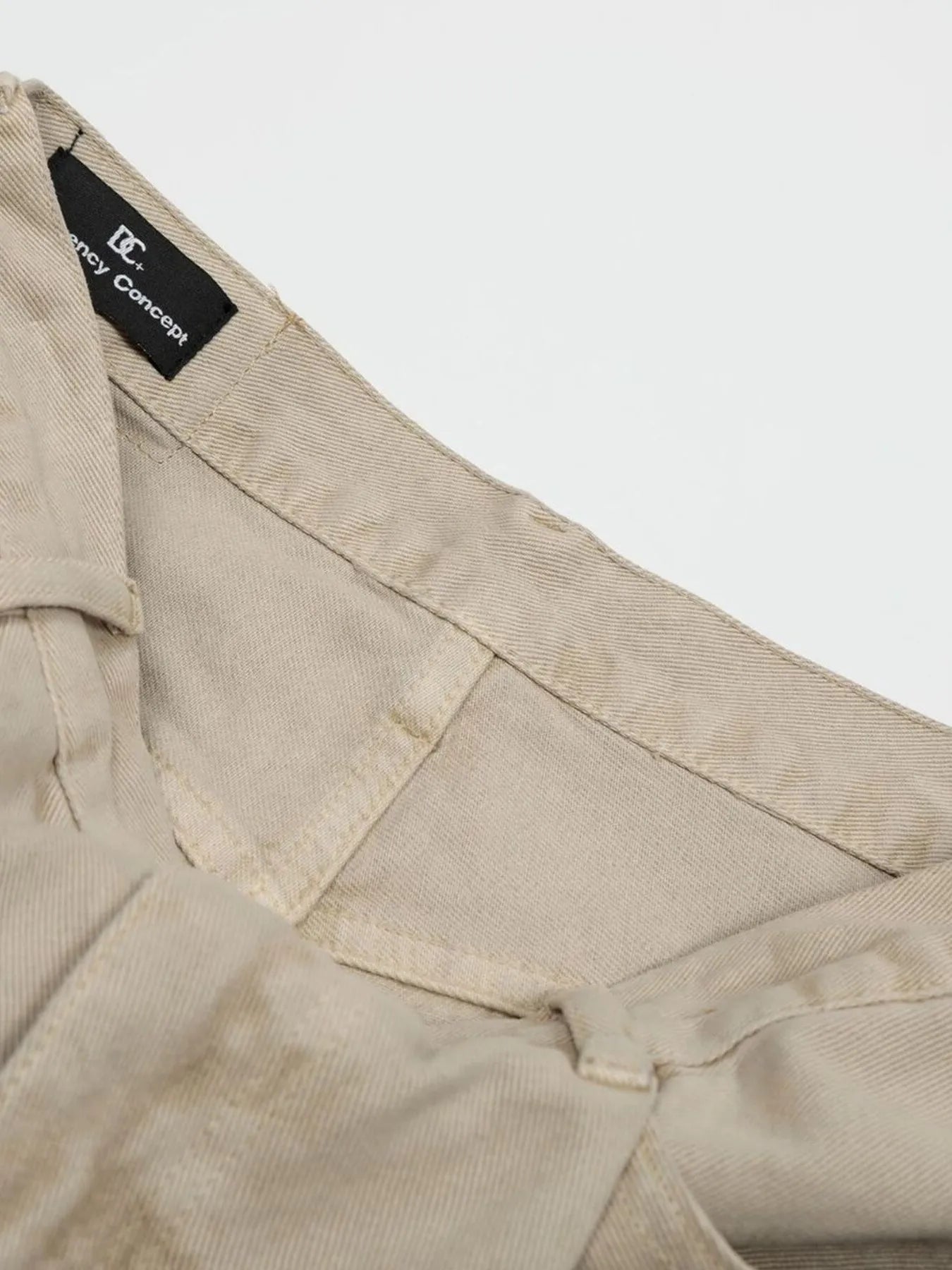 Men's Vintage Washed Wide Leg Jeans - Image 9