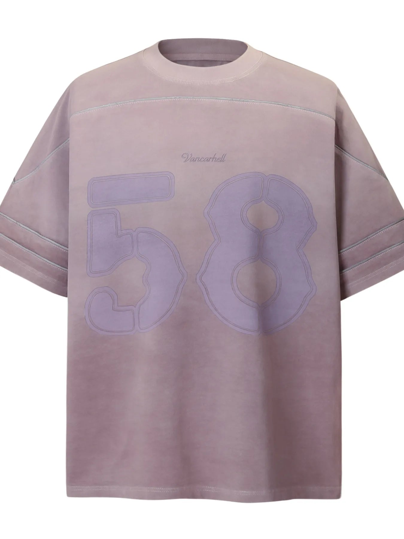 Men's Oversized Number 58 Graphic T-Shirt - Image 4