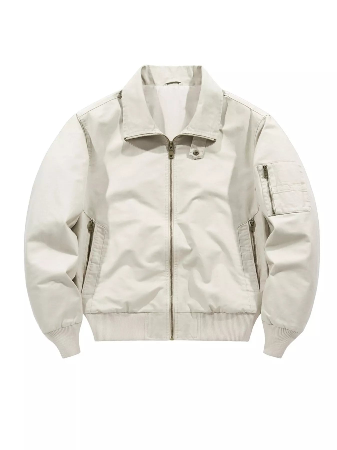 Men's Casual Lightweight Zip Up Jacket - Image 5