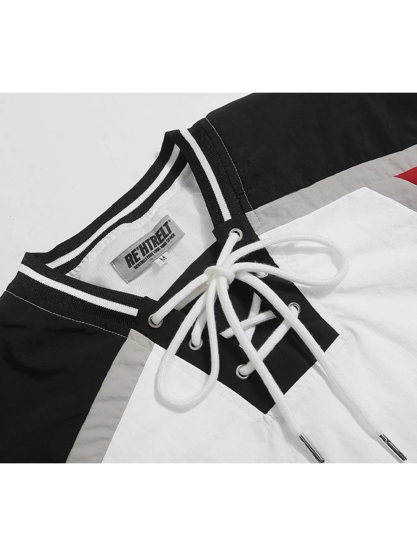 Men's Vintage Hockey Style Lace-Up Top - Image 7