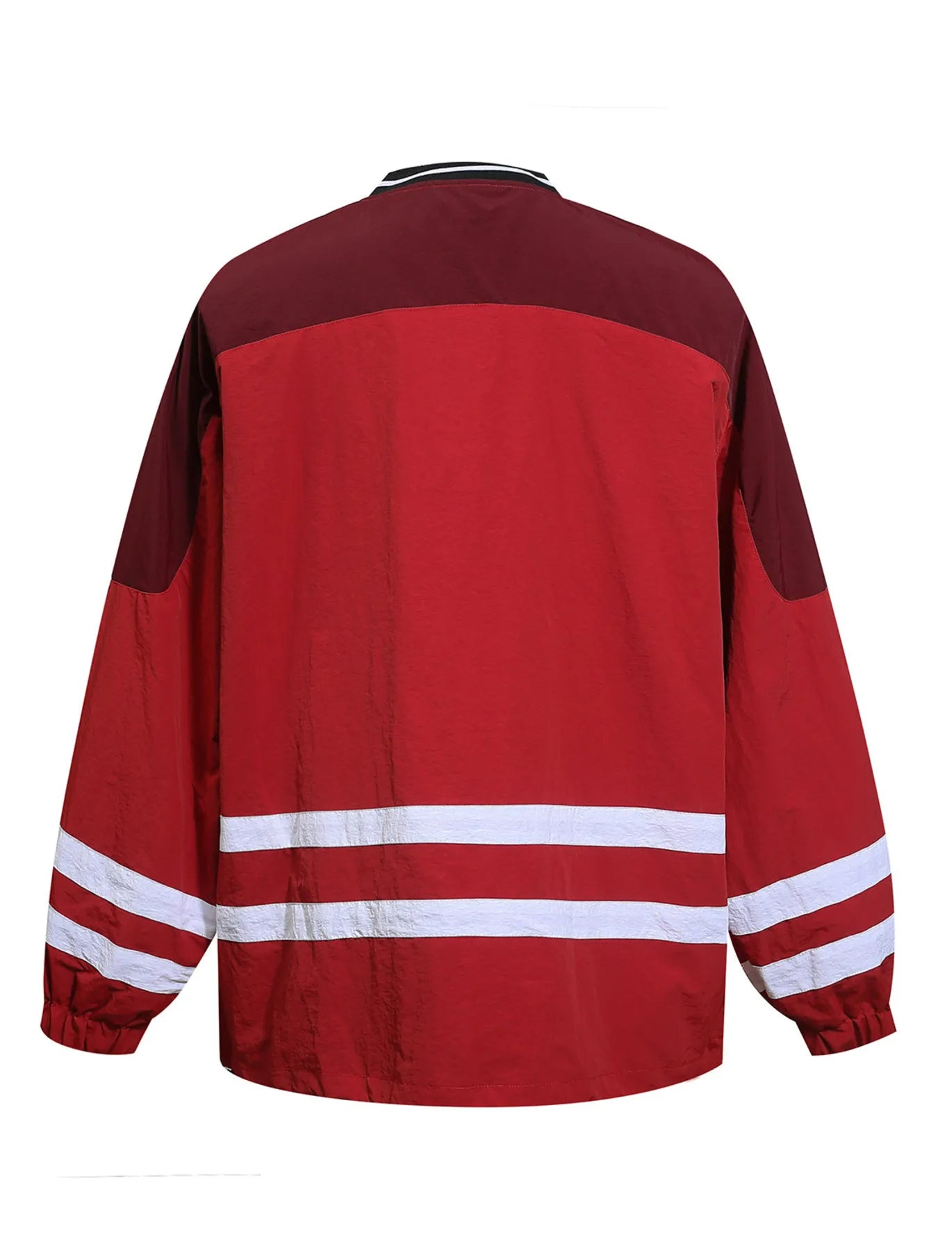 Men's Letter Lace Up Long Sleeve Top - Image 2
