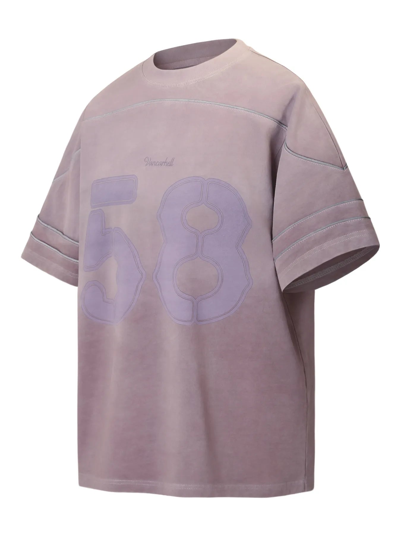 Men's Oversized Number 58 Graphic T-Shirt - Image 5