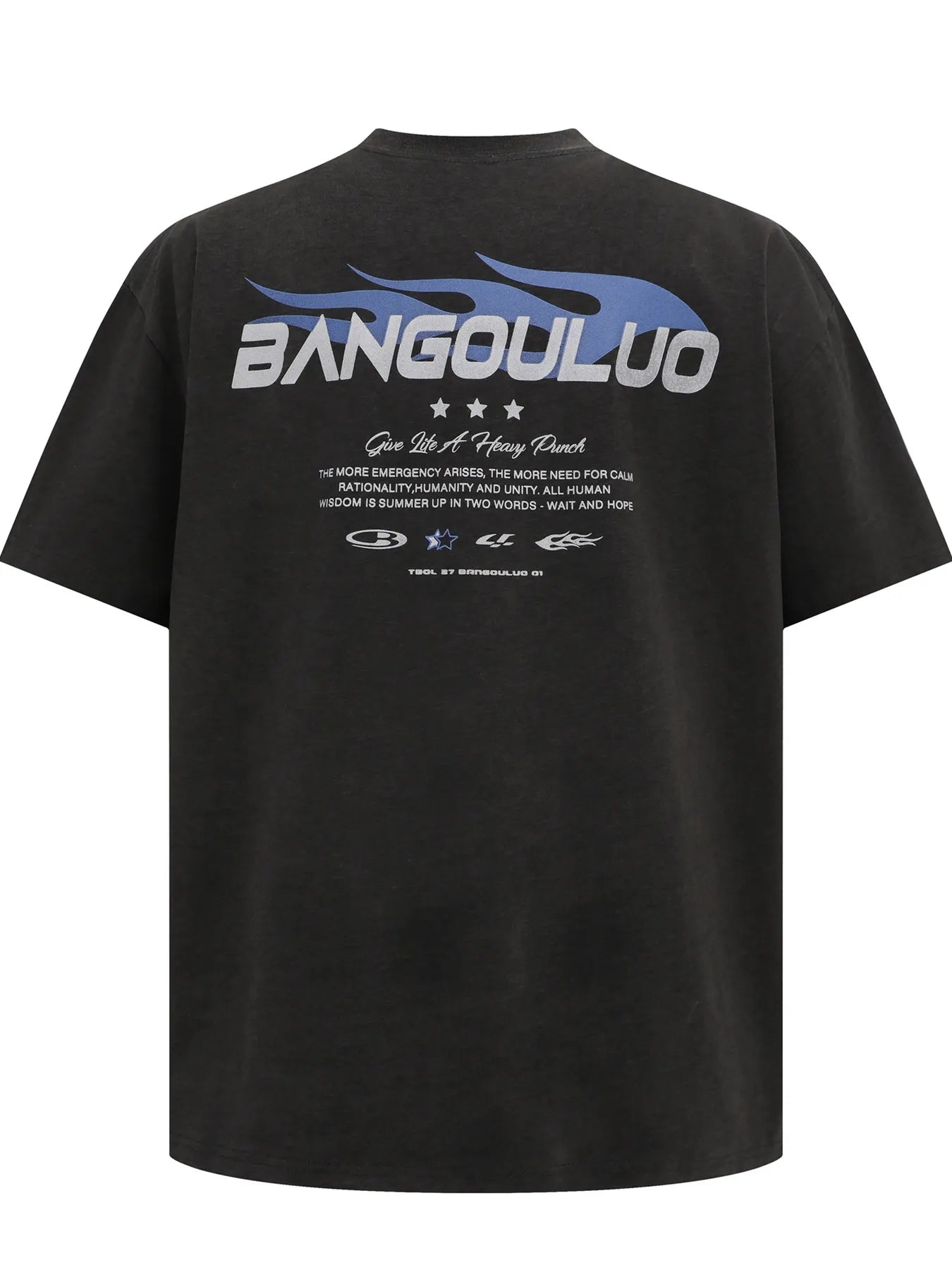Men's BANGOULUO Graphic Short Sleeve T-Shirt - Image 2
