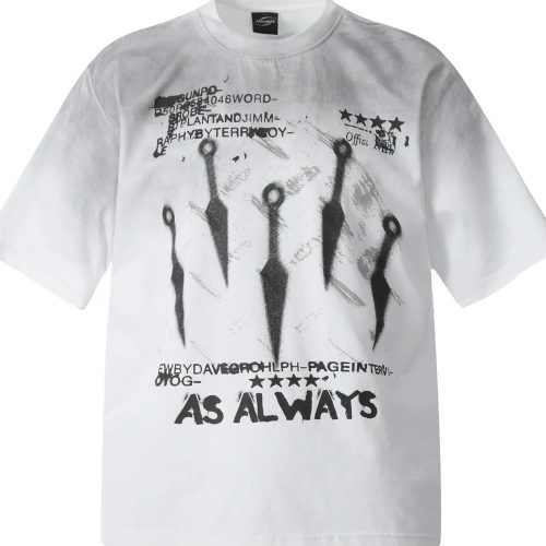 Men's Graphic Oversized Urban Street T-Shirt
