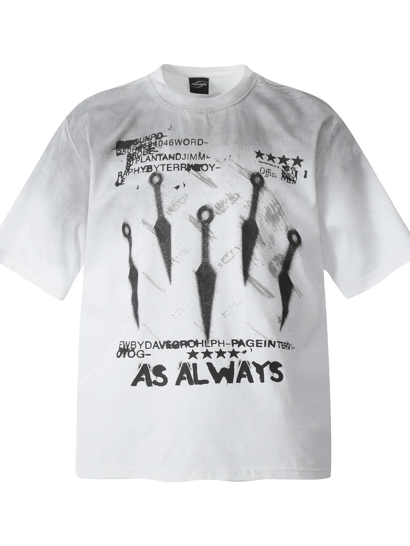 Men's Graphic Oversized Urban Street T-Shirt