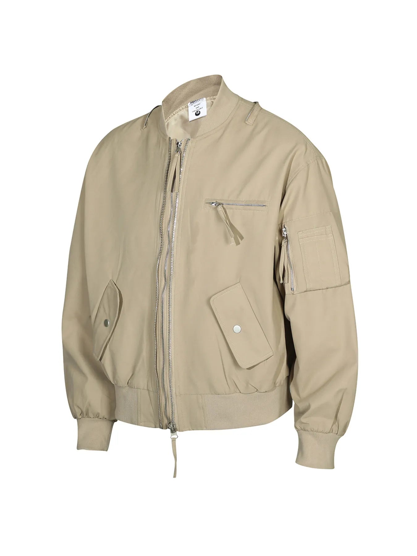 Men's Zip Up Long Sleeve Jacket - Image 2