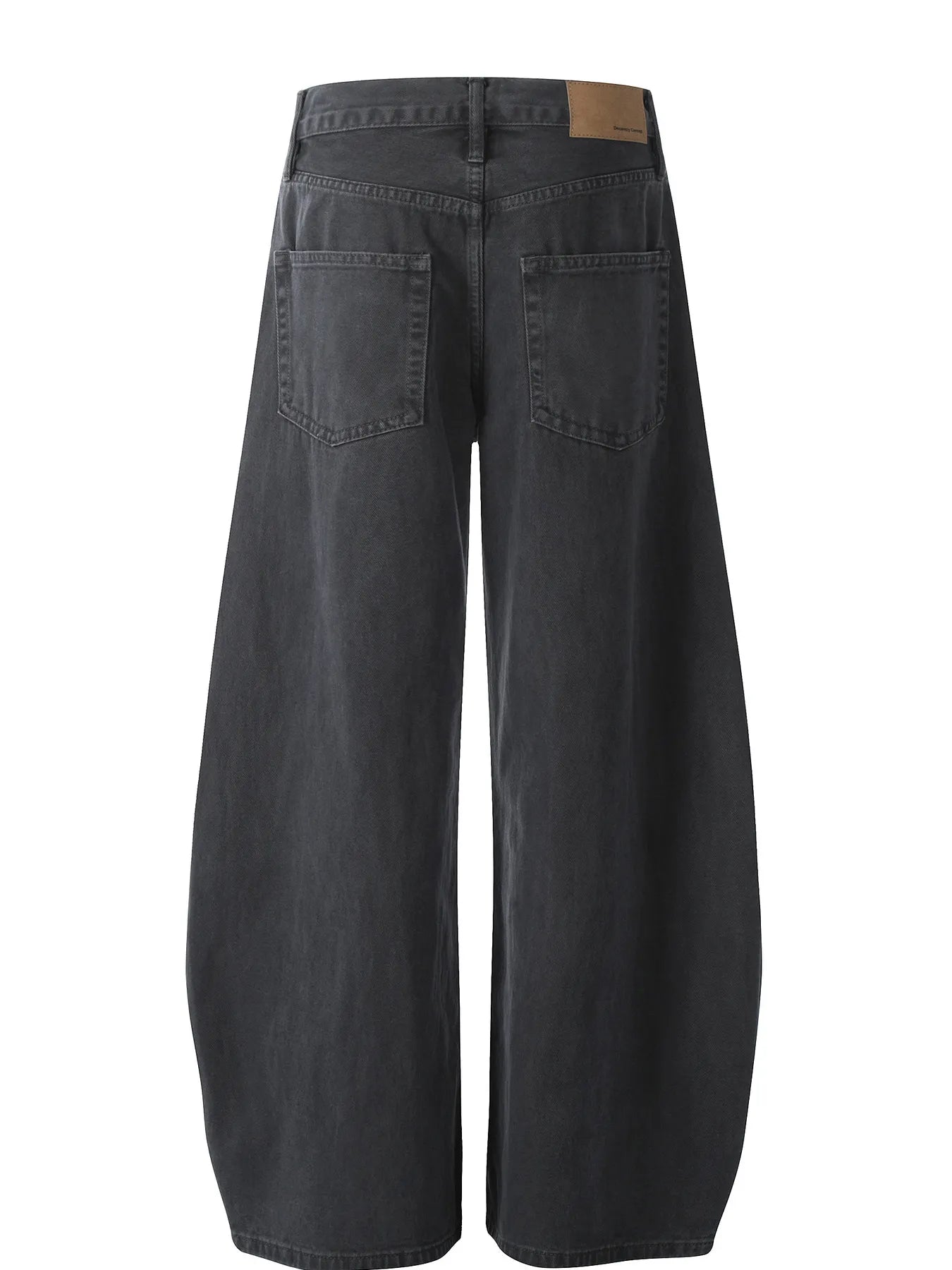 Men's Vintage Washed Wide Leg Jeans - Image 2