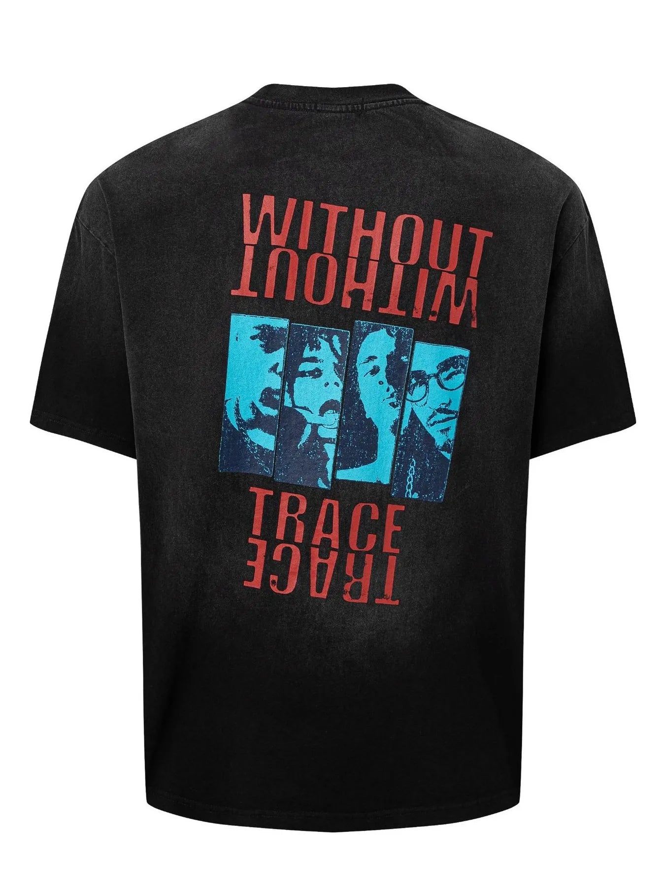 Men's Graphic Short Sleeve Oversized T-Shirt - Image 2