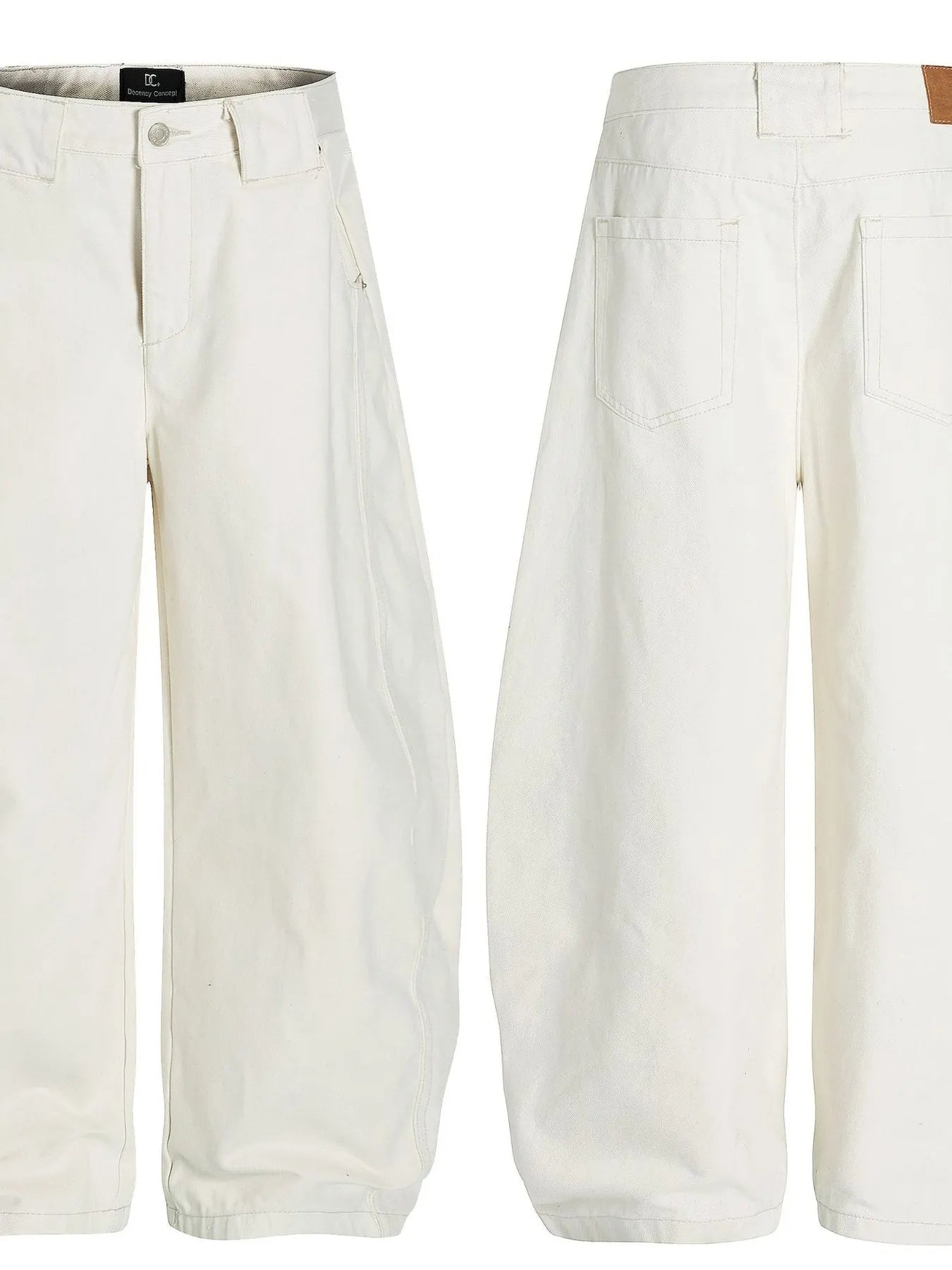 Men's Oversized Wide Leg Jeans - Image 4