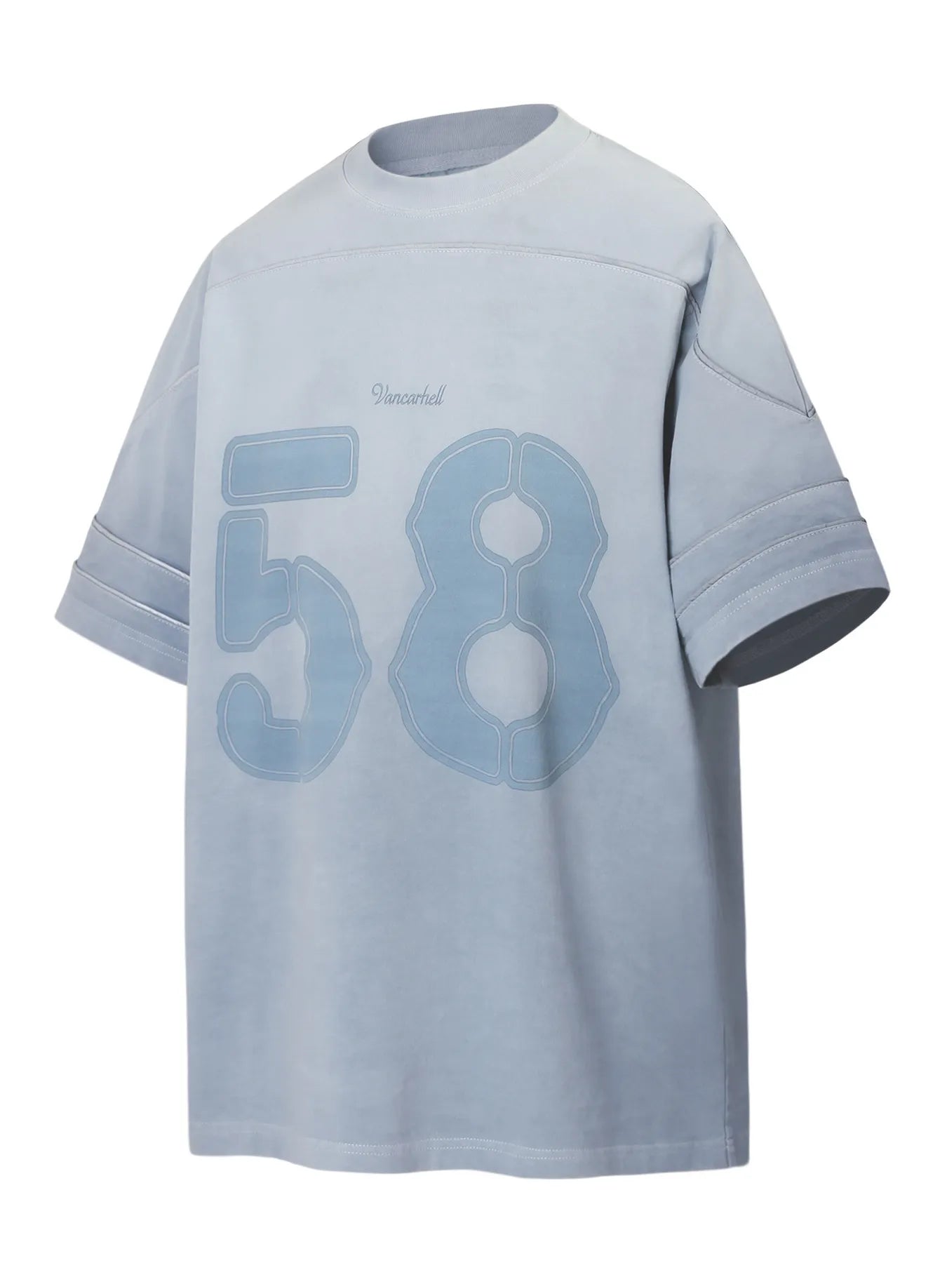 Men's Oversized Number 58 Graphic T-Shirt - Image 2