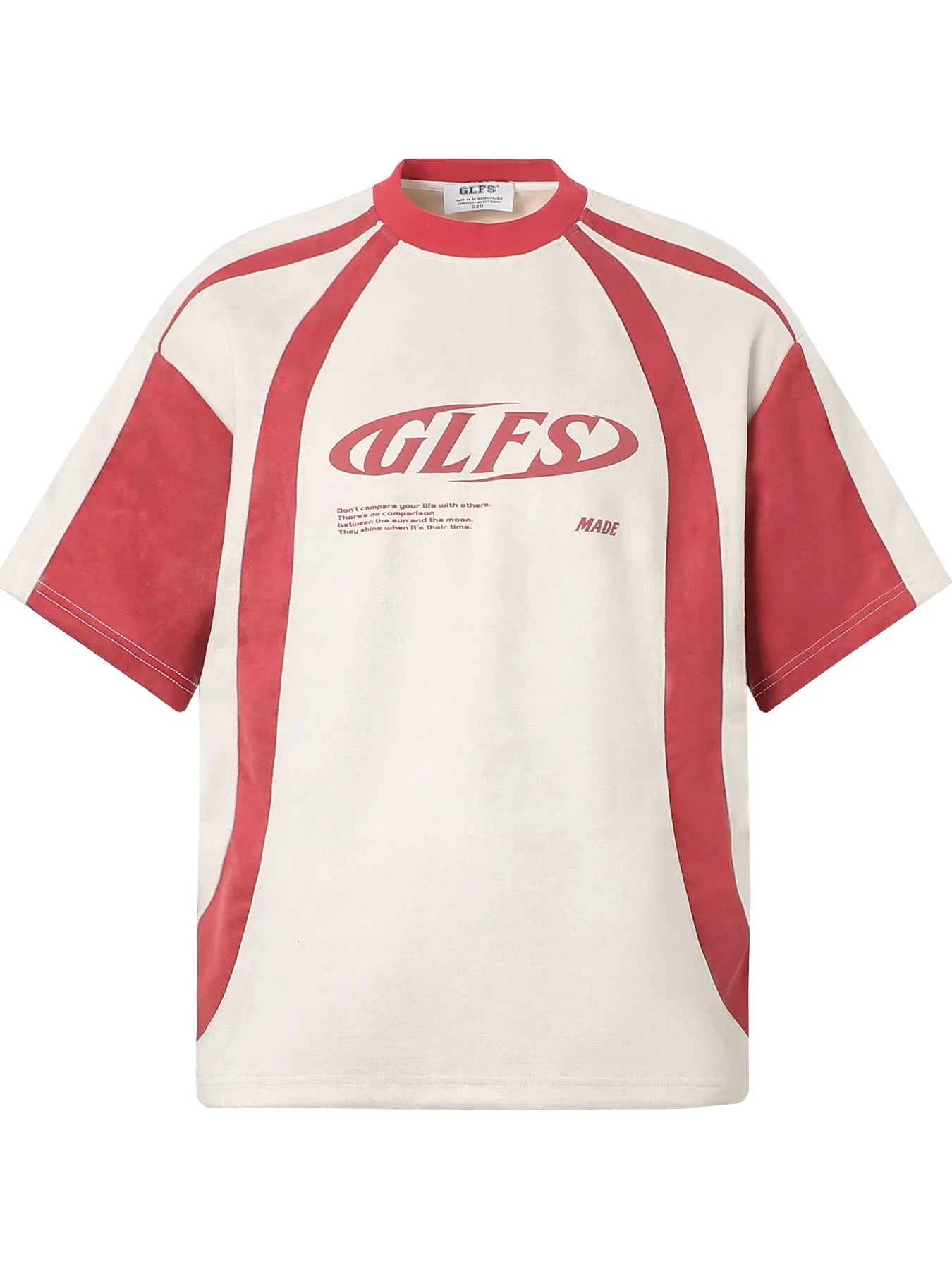 Men's Contrast Raglan Short Sleeve T-Shirt - Image 2