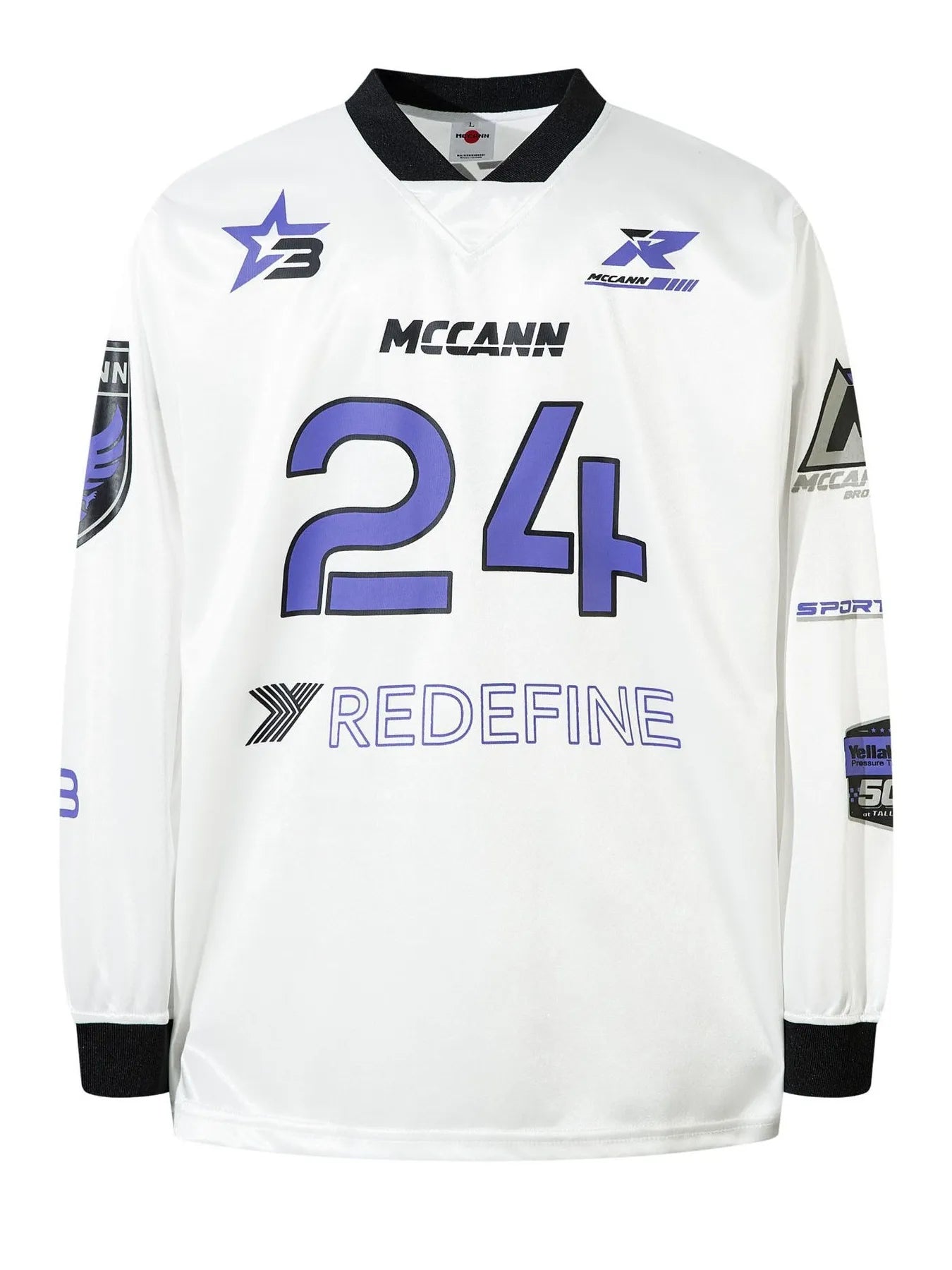 Men's Hockey Jersey Long Sleeve T-Shirt - Image 2