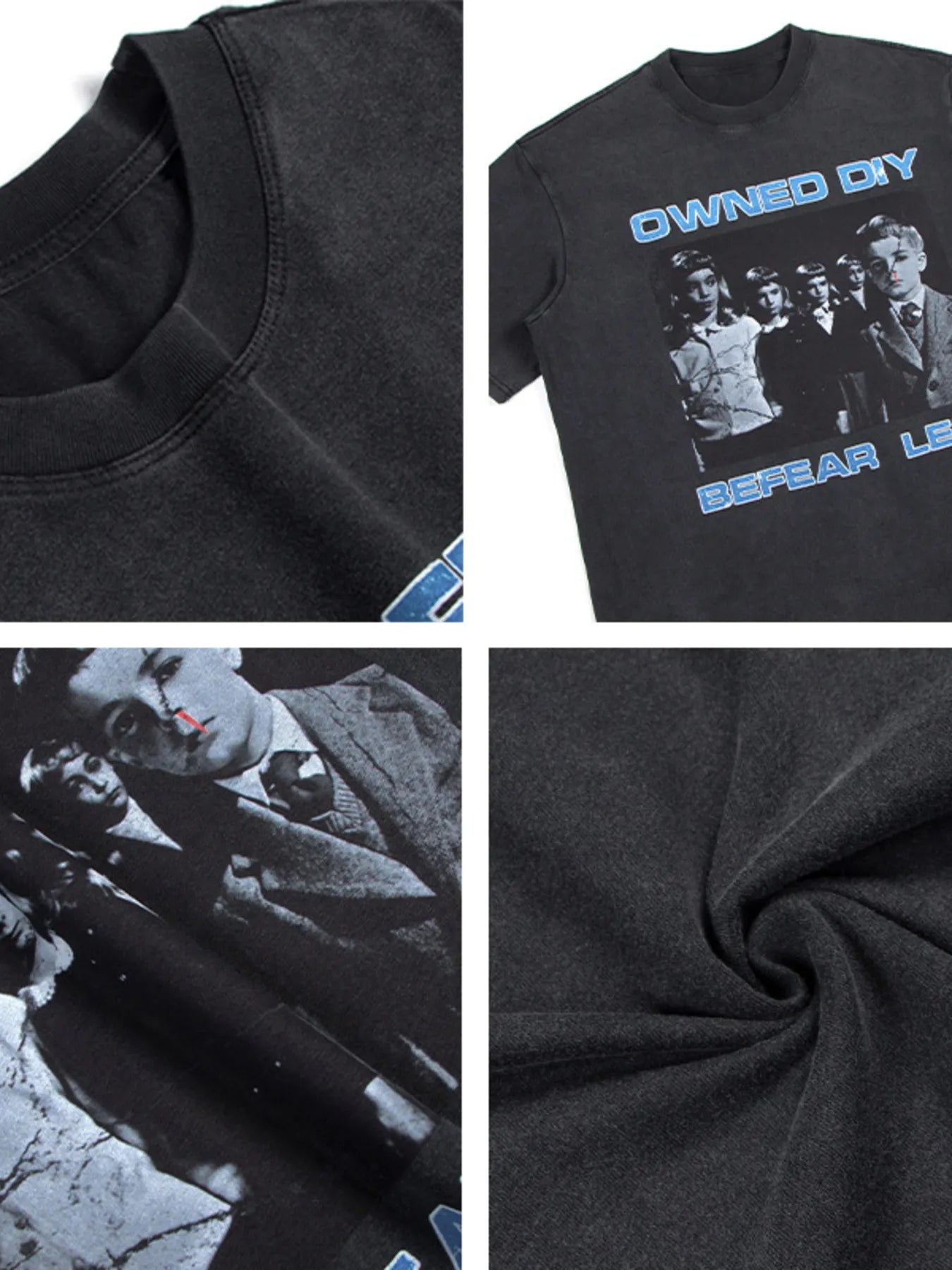 Men's Vintage Graphic Oversized T-Shirt - Image 9