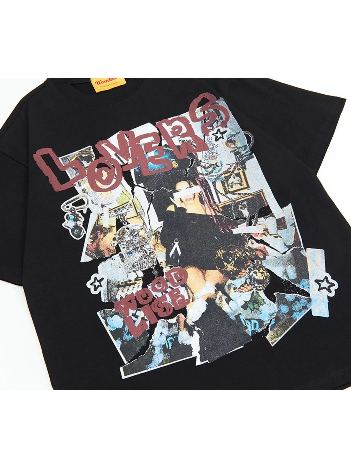 Men's Graphic Short Sleeve Oversized T-Shirt - Image 4