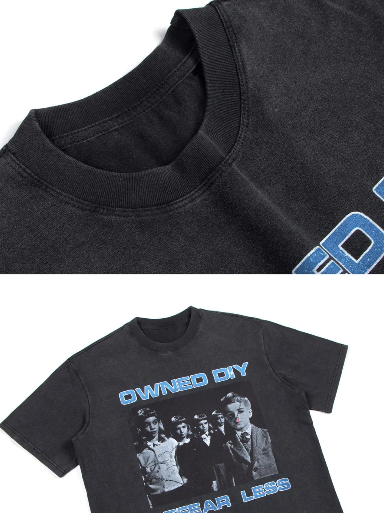 Men's Vintage Graphic Oversized T-Shirt - Image 6