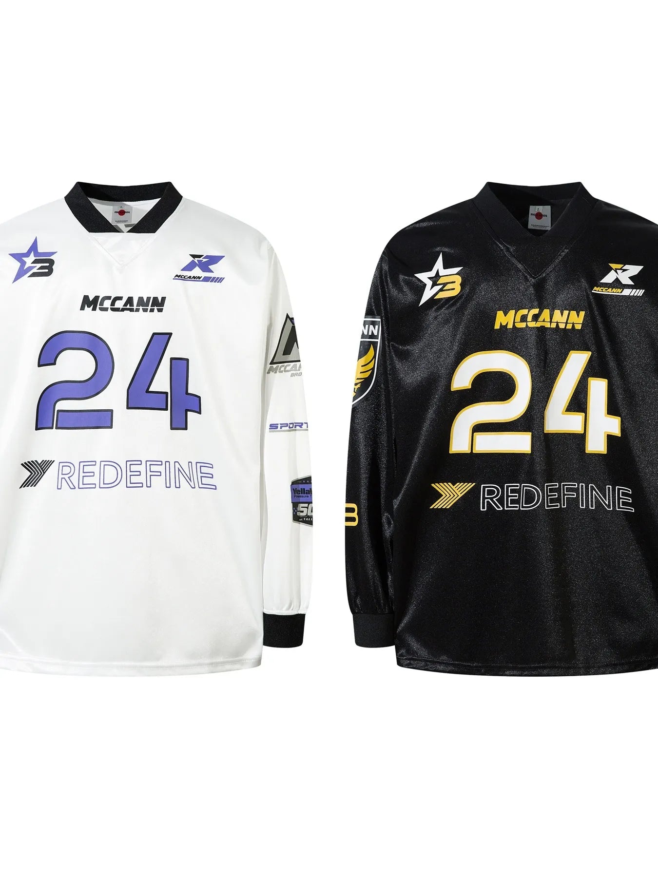 Men's Hockey Jersey Long Sleeve T-Shirt - Image 4