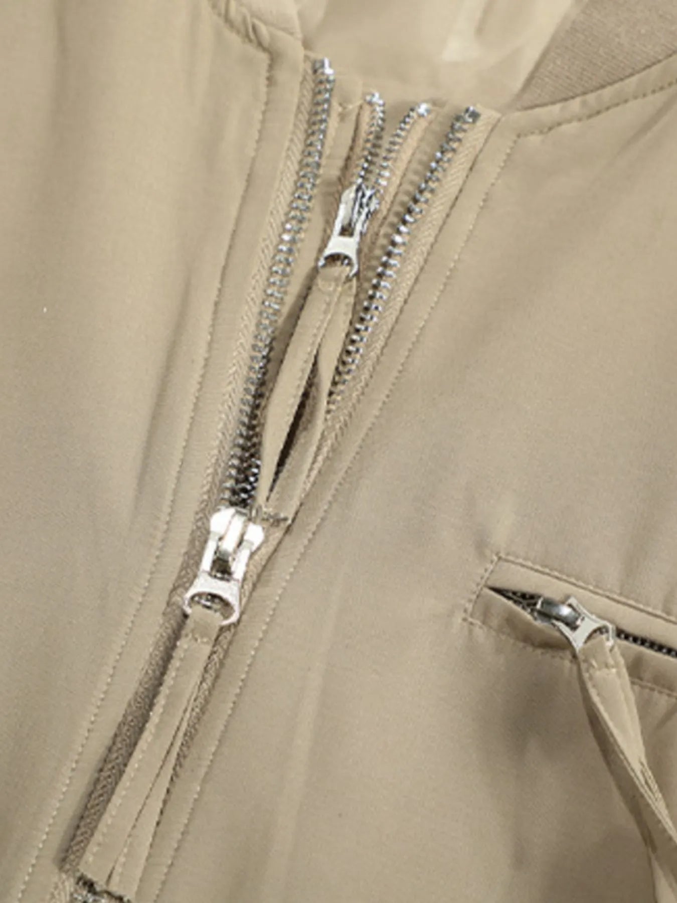 Men's Zip Up Long Sleeve Jacket - Image 4