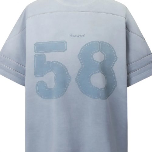 Men's Oversized Number 58 Graphic T-Shirt