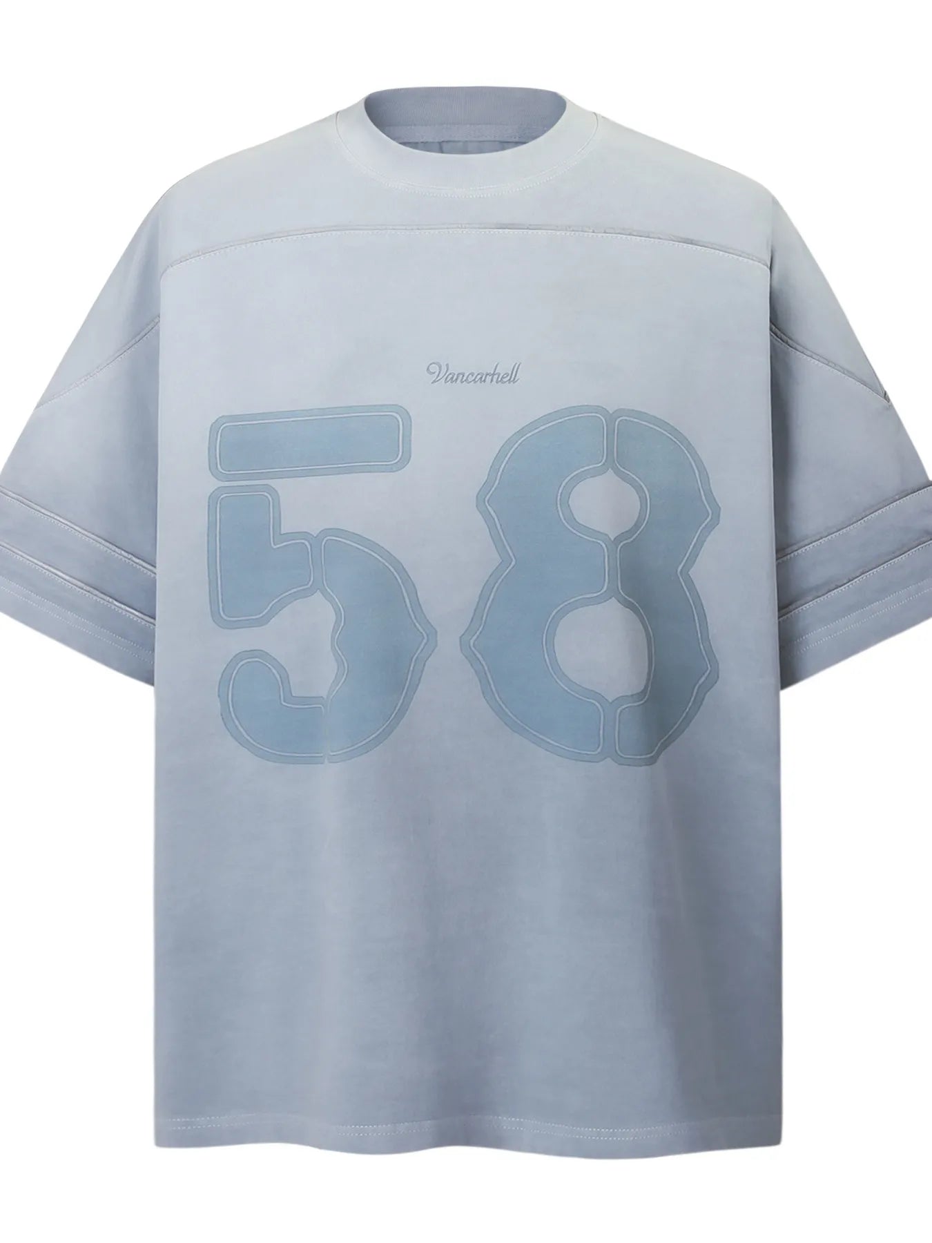 Men's Oversized Number 58 Graphic T-Shirt