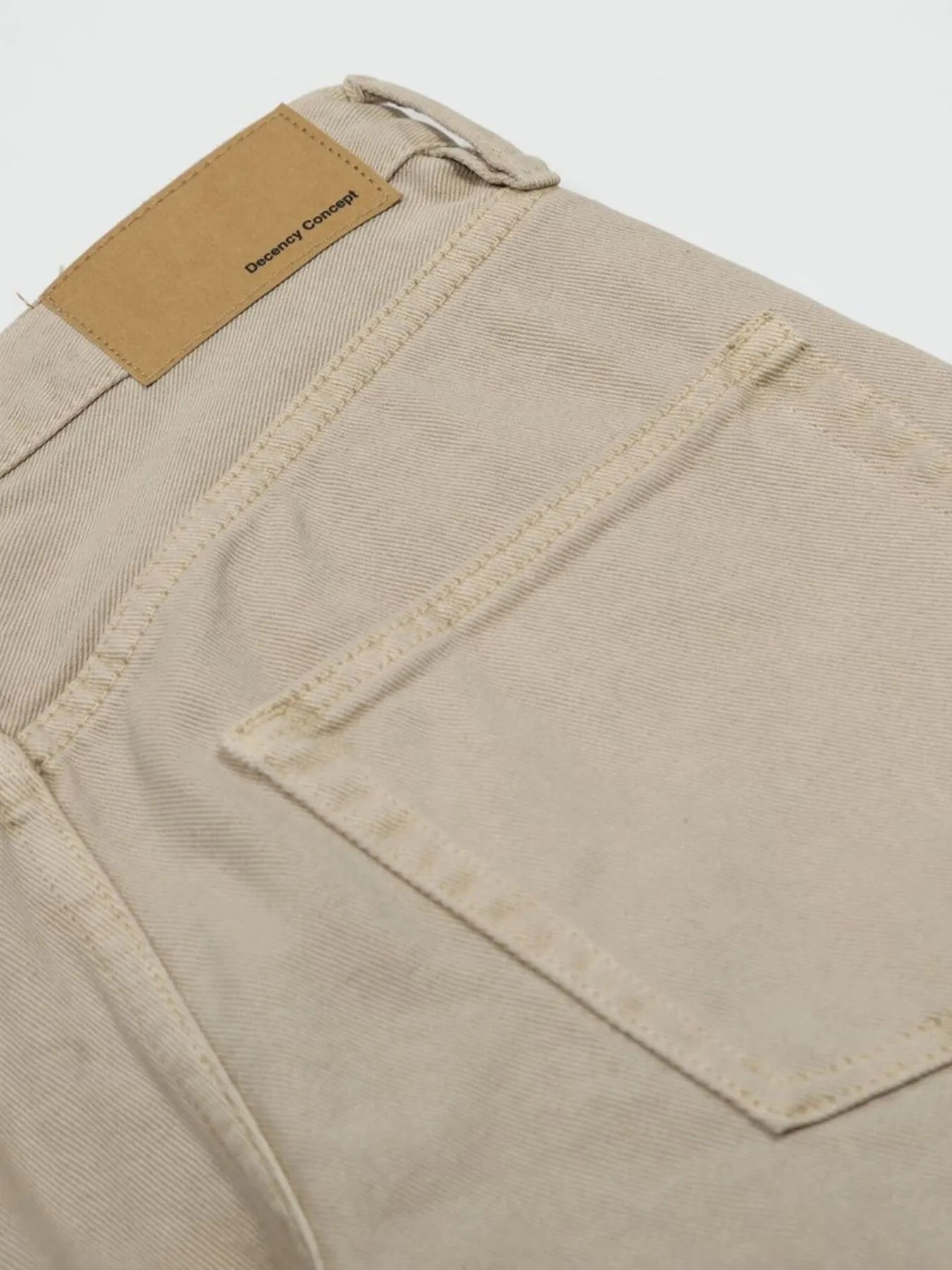 Men's Vintage Washed Wide Leg Jeans - Image 5