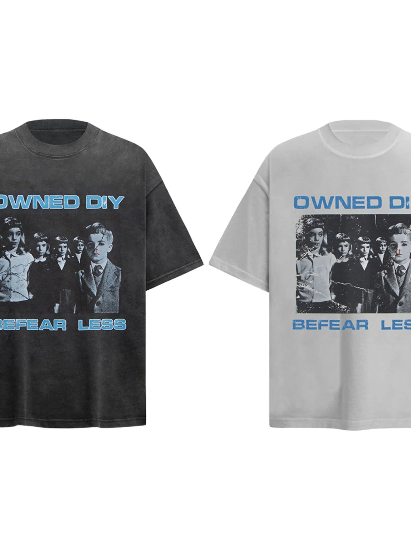 Men's Vintage Graphic Oversized T-Shirt - Image 3