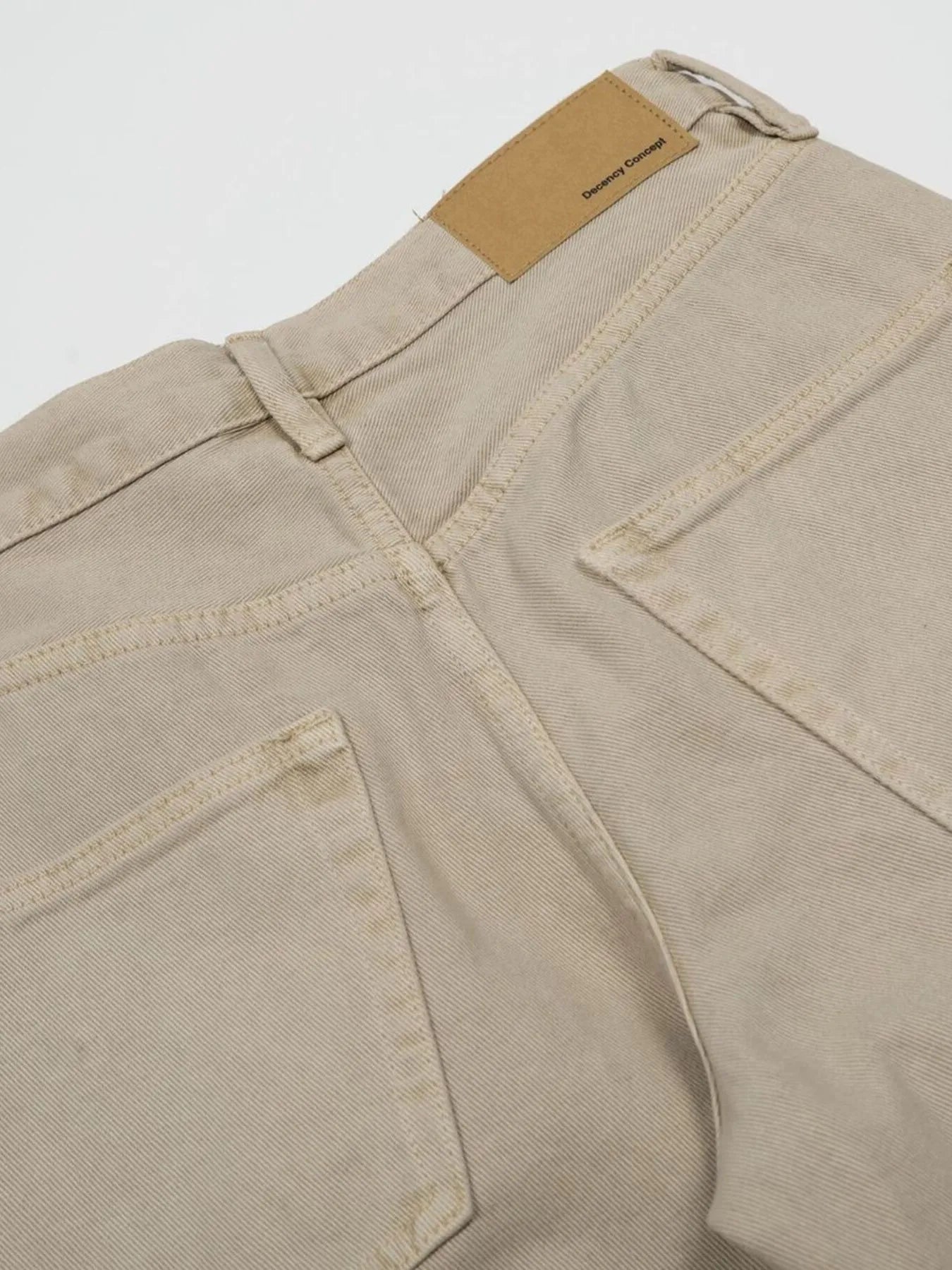 Men's Vintage Washed Wide Leg Jeans - Image 10