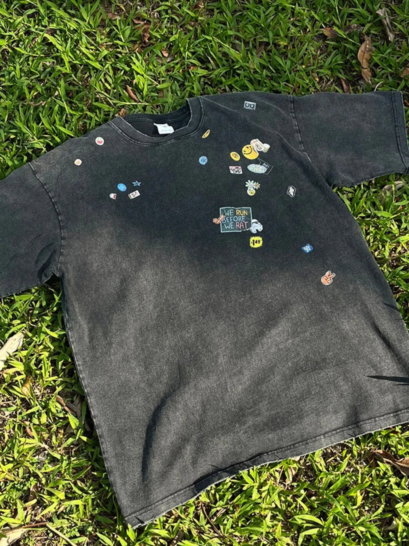 Men's Round Neck Oversized T-Shirt - Image 3