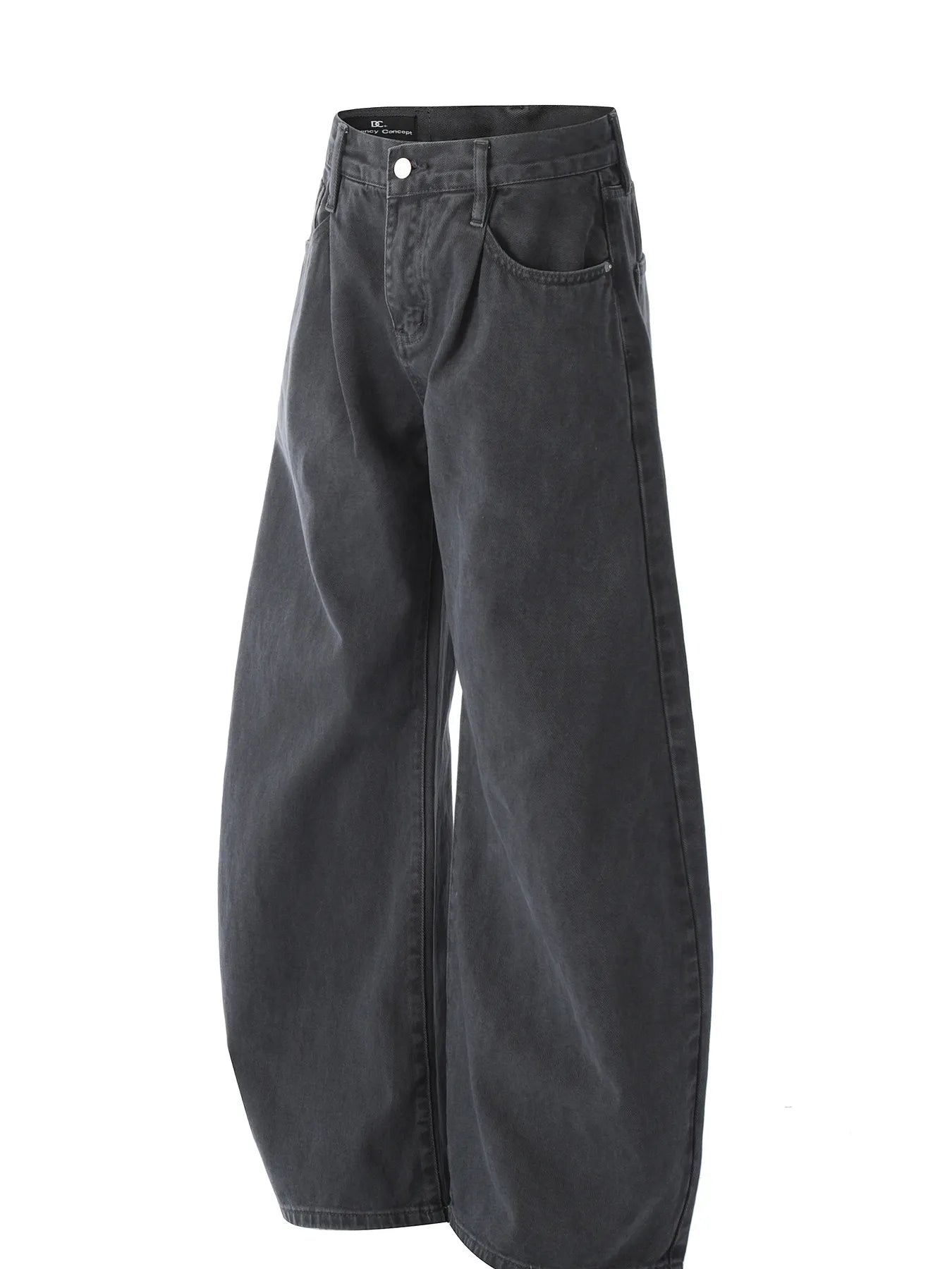 Men's Vintage Washed Wide Leg Jeans - Image 3