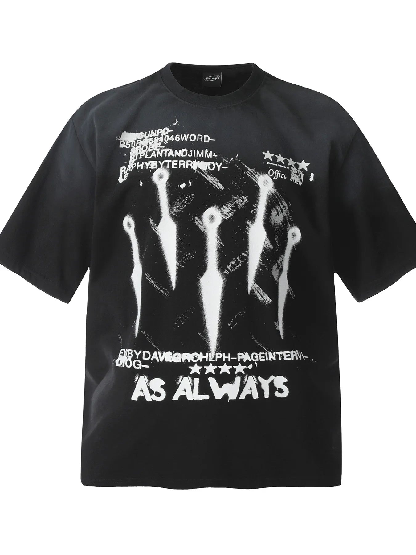 Men's Graphic Oversized Urban Street T-Shirt - Image 4