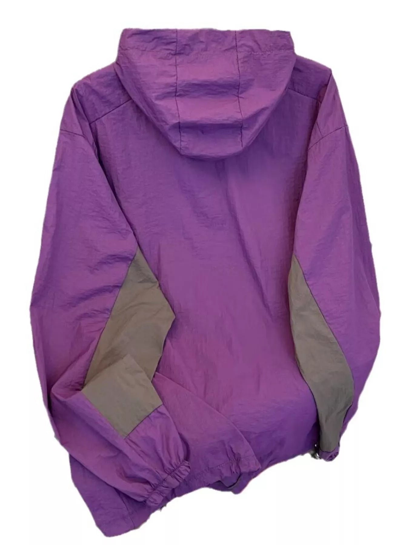 Men's Color Block Windproof Hooded Jacket - Image 3